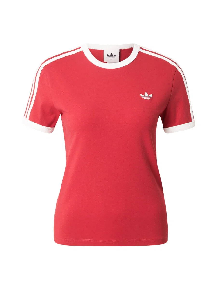 Футболка ADIDAS ORIGINALS красного цвета