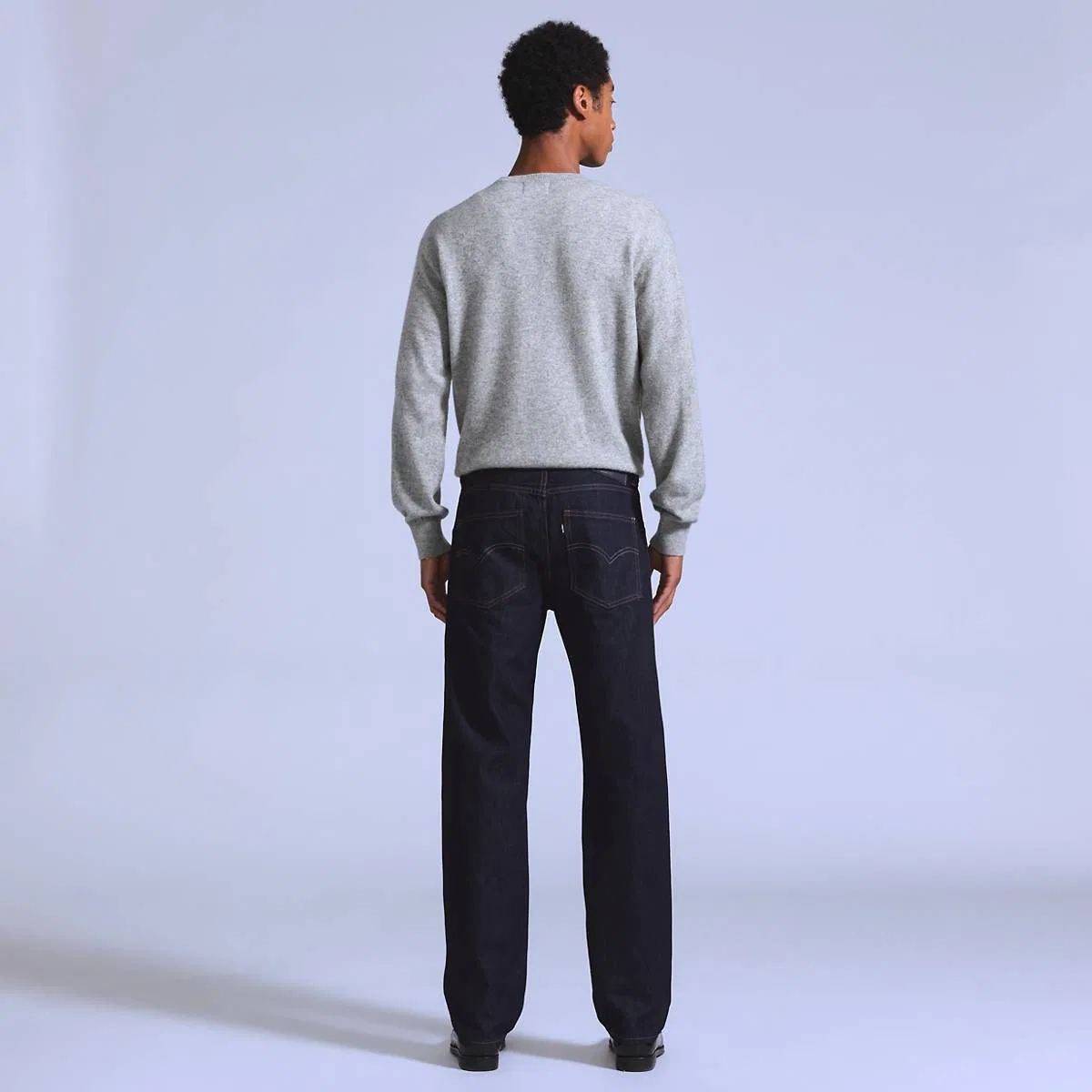 Узкие мужские джинсы-карандаш Levi's, Pencil Slim Rinse - Dark Wash — фото 3