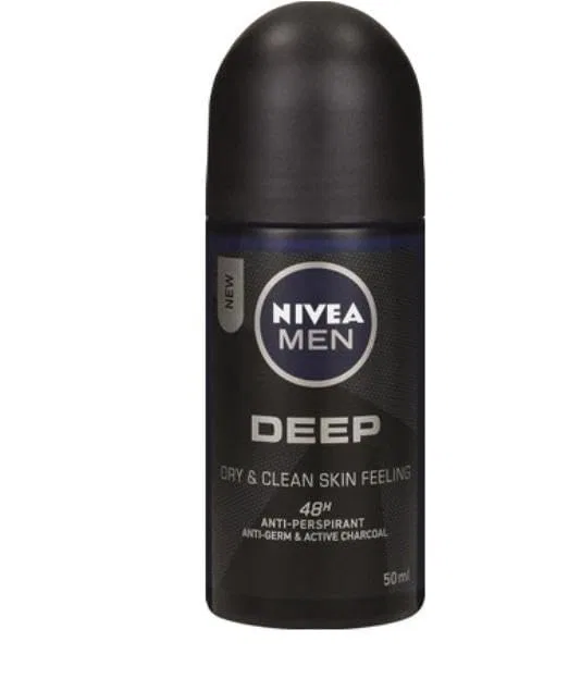 Дезодорант-антиперспирант Deep Dry & Clean Feel, NIVEA, 5 шт по 50 мл, Фреш