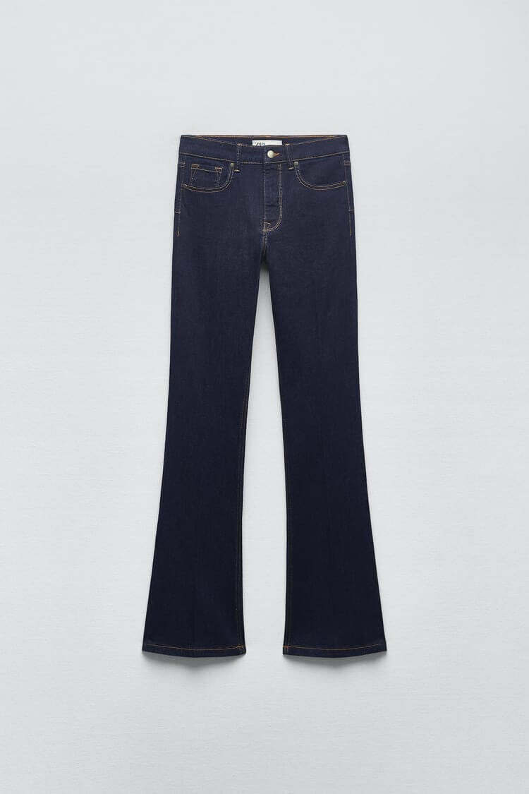 

Джинсы Zara Zw The Contour Bootcut, синий