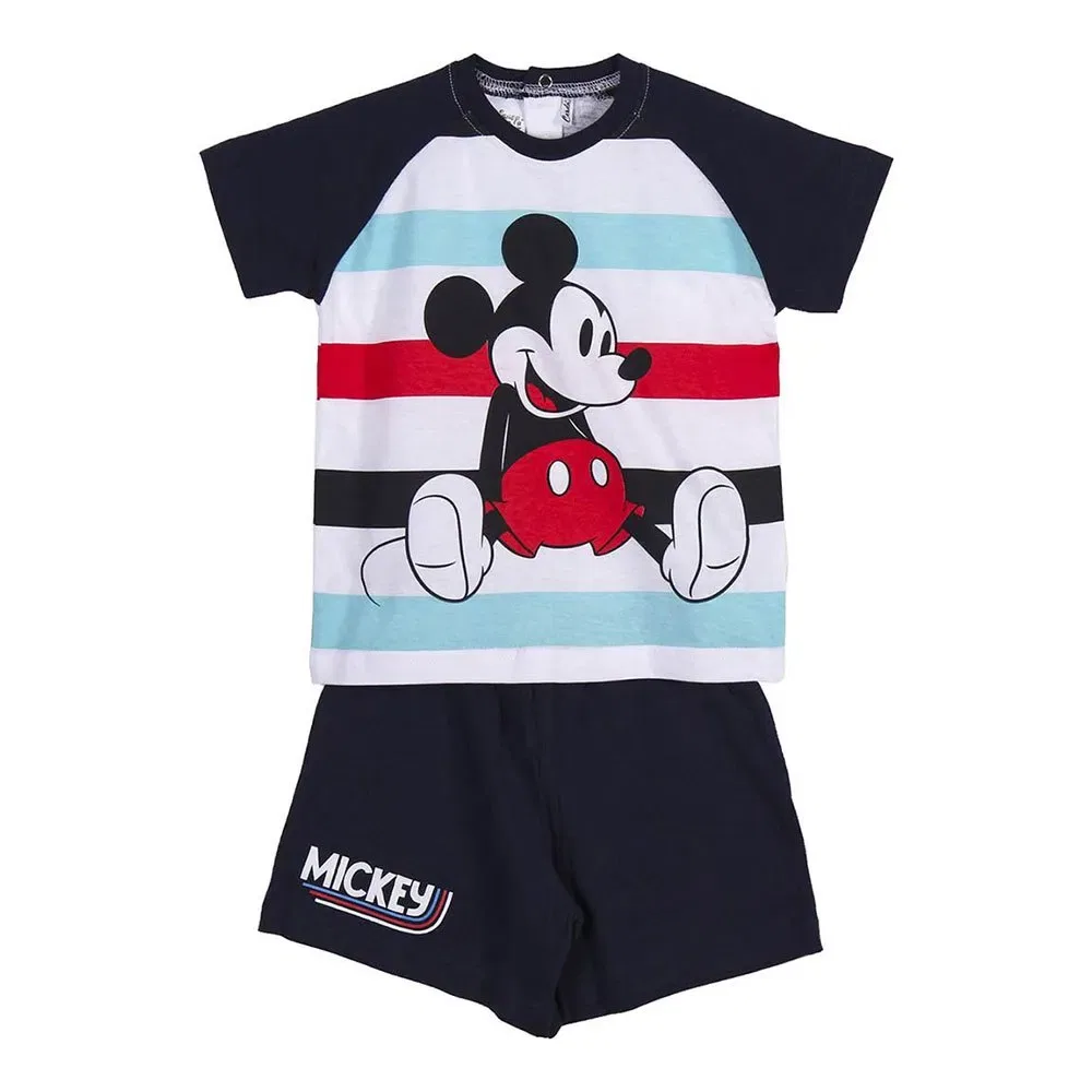 Детская пижама для девочек с коротким рукавом Disney Mickey, Blue — фото 3