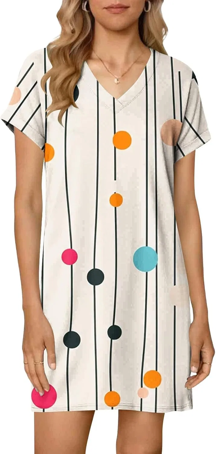 Женское casual платье с разноцветными полосками, Multicolor — фото 3