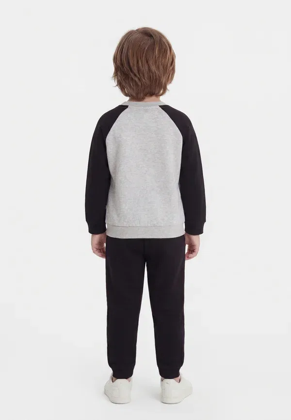 Детский спортивный костюм из хлопка Minicats Puma black/white, белый — фото 2
