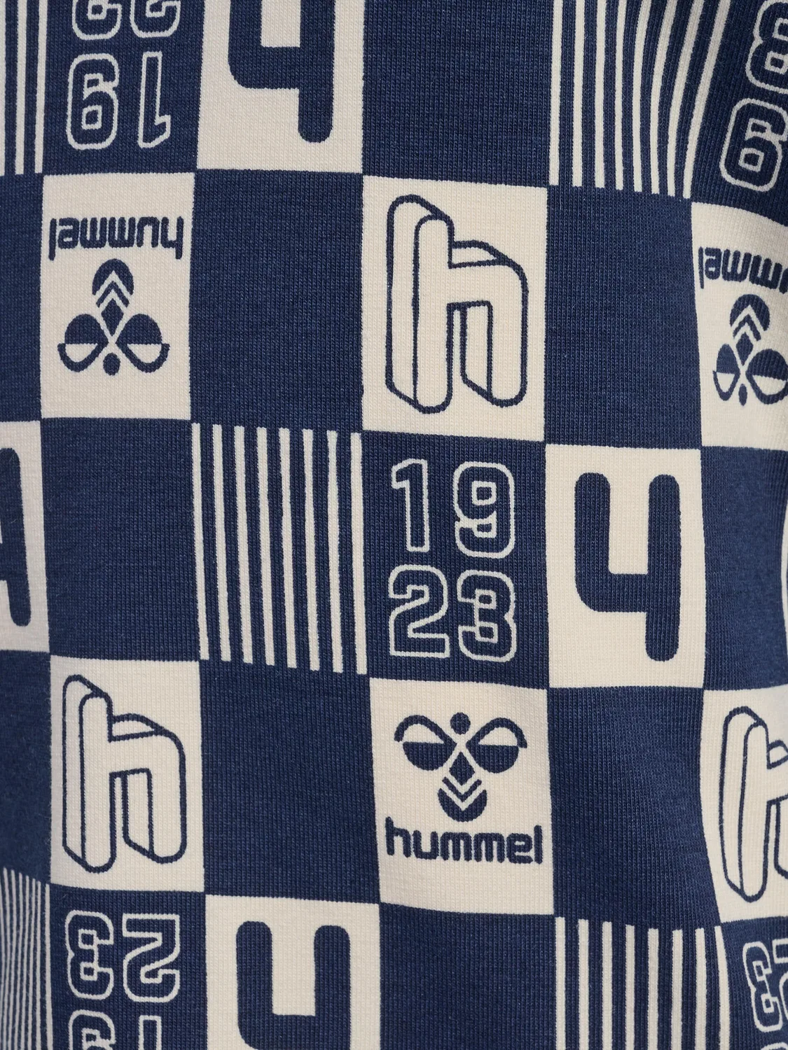 Детская футболка с принтом Hmljanus Hummel, Blau Dunkelblau — фото 3