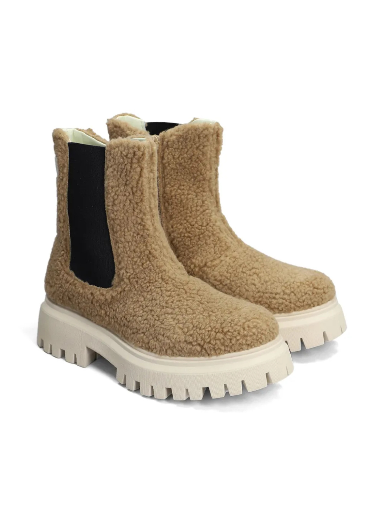 

Ботильоны Marni Kids из овчины, нейтральный