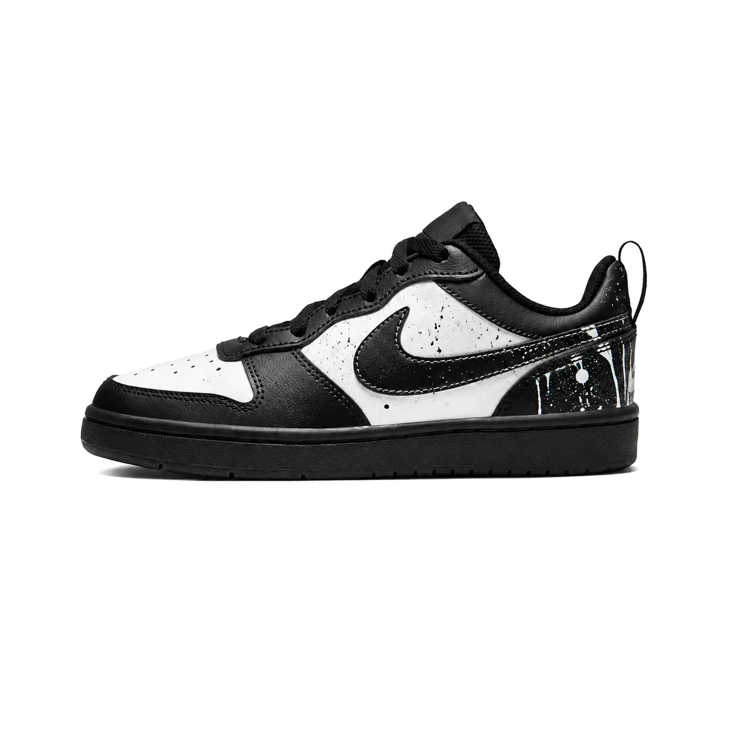 Детские кроссовки для скейтбординга с принтом Nike Court Borough 2, Black