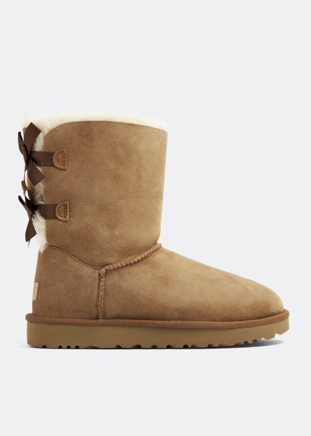 

Угги UGG Bailey Bow II boots, коричневый