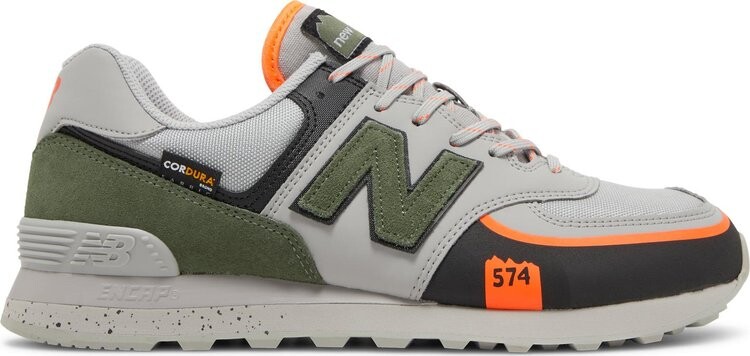 

Кроссовки New Balance 574T 'Rain Cloud Dynomite', серый