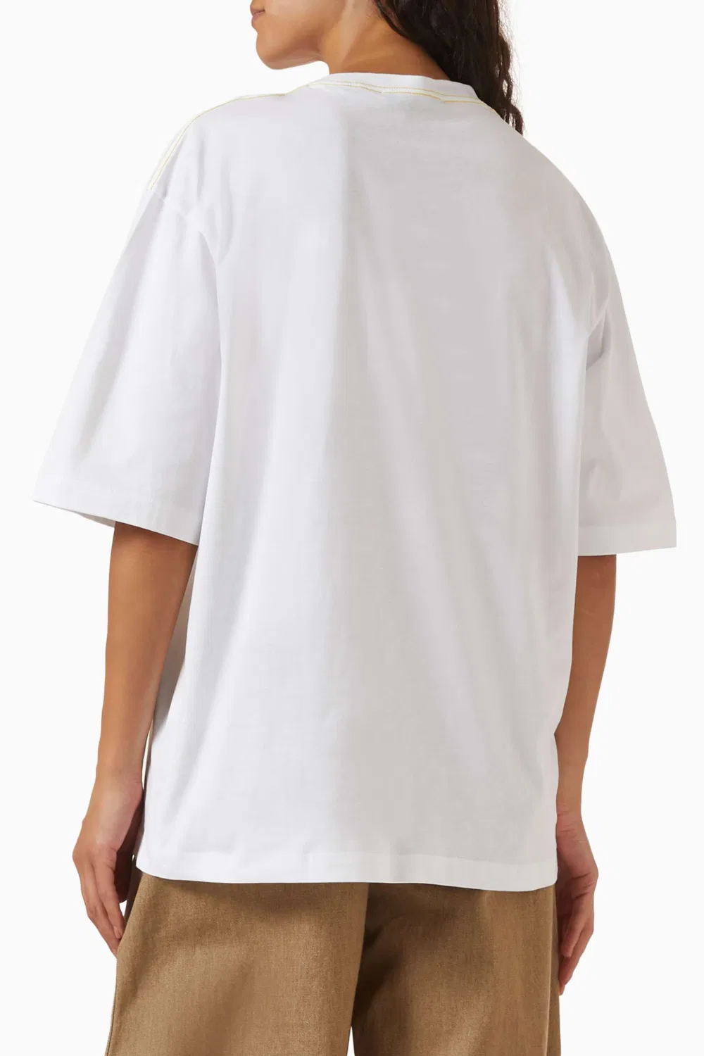 Футболка хлопковая Le T-shirt Voilier Jacquemus — фото 3