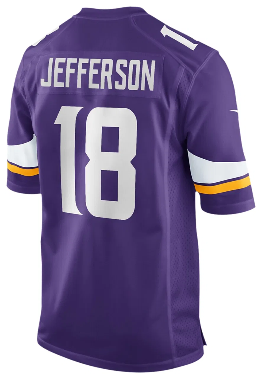 Мужская футболка с длинным рукавом Nike Vikings Game Day Jersey, Nike, Purple Purple