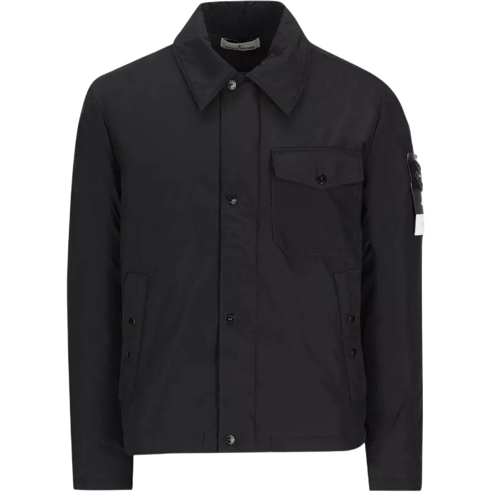 Мужская утеплённая куртка Stone Island With Anti-drop, черный
