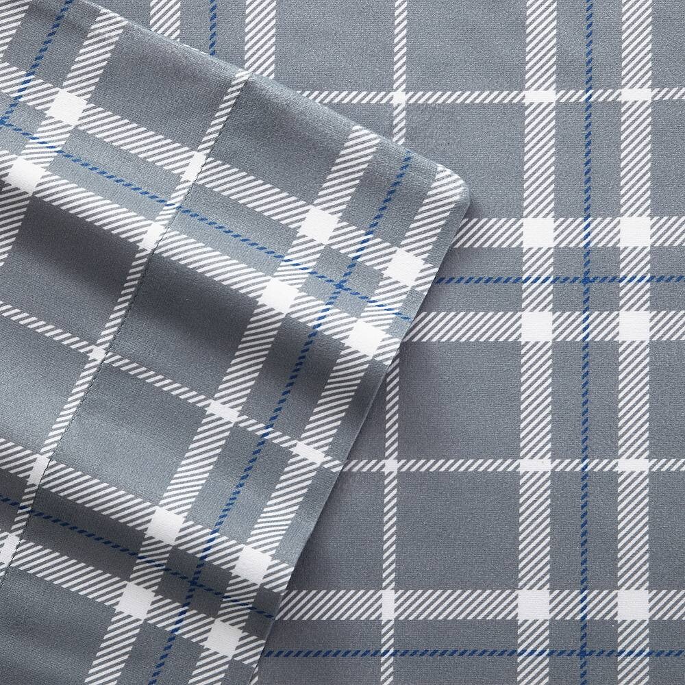 

Комплект простыней Micro Flannel с наволочками, цвет Gray Plaid