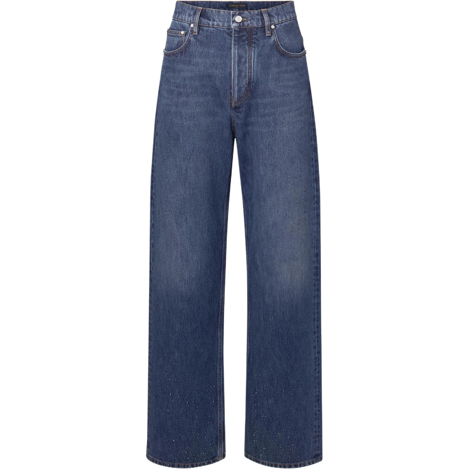 Мужские джинсы прямого кроя Denim Blue LOUIS VUITTON, Denim Blue