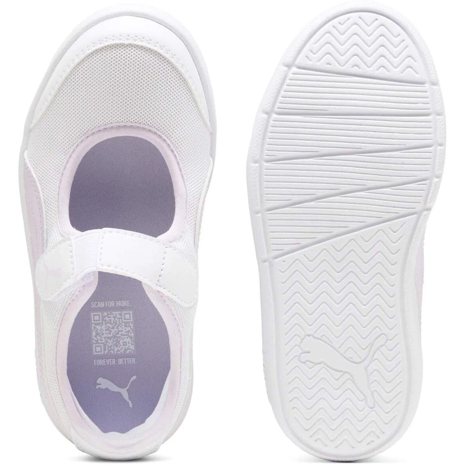 Детские кроссовки Puma Courtflex V3, Weiß — фото 2