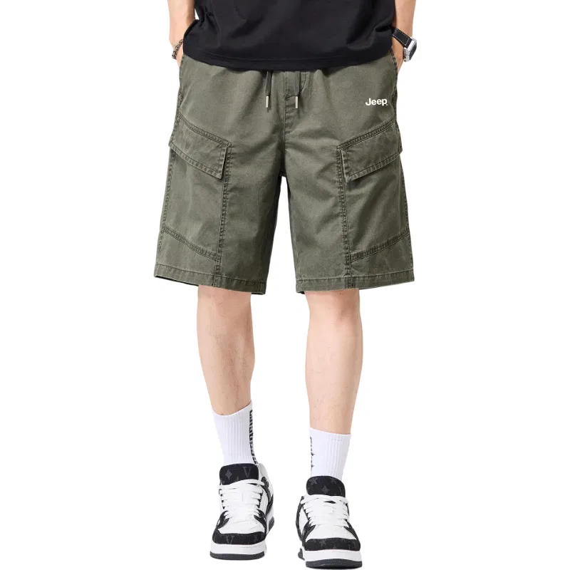 Детские шорты прямого кроя Jeep, Army Green