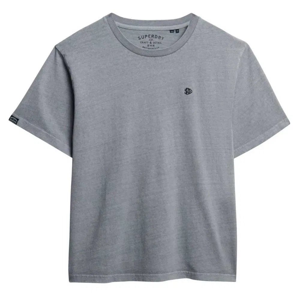 Футболка свободного кроя Superdry Essentials Relaxed Fit, серый — фото 3