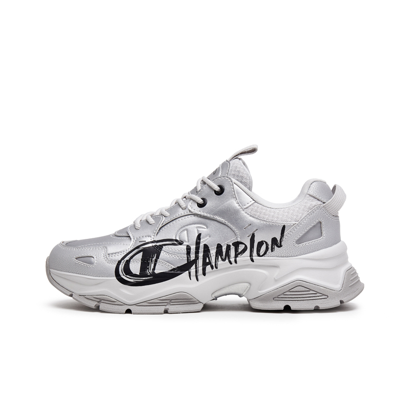 

Champion Низкие массивные кроссовки Balance, мужские, серебристые, белые/черные