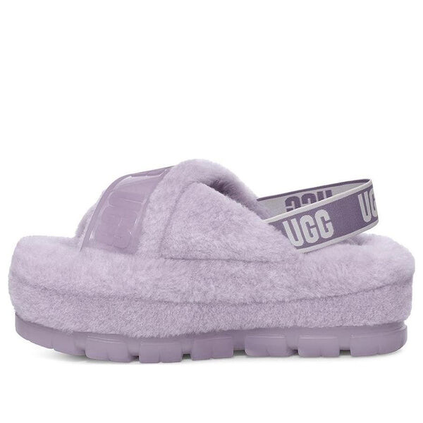 Сандалии fuzzita clear 'june gloom' Ugg, фиолетовый