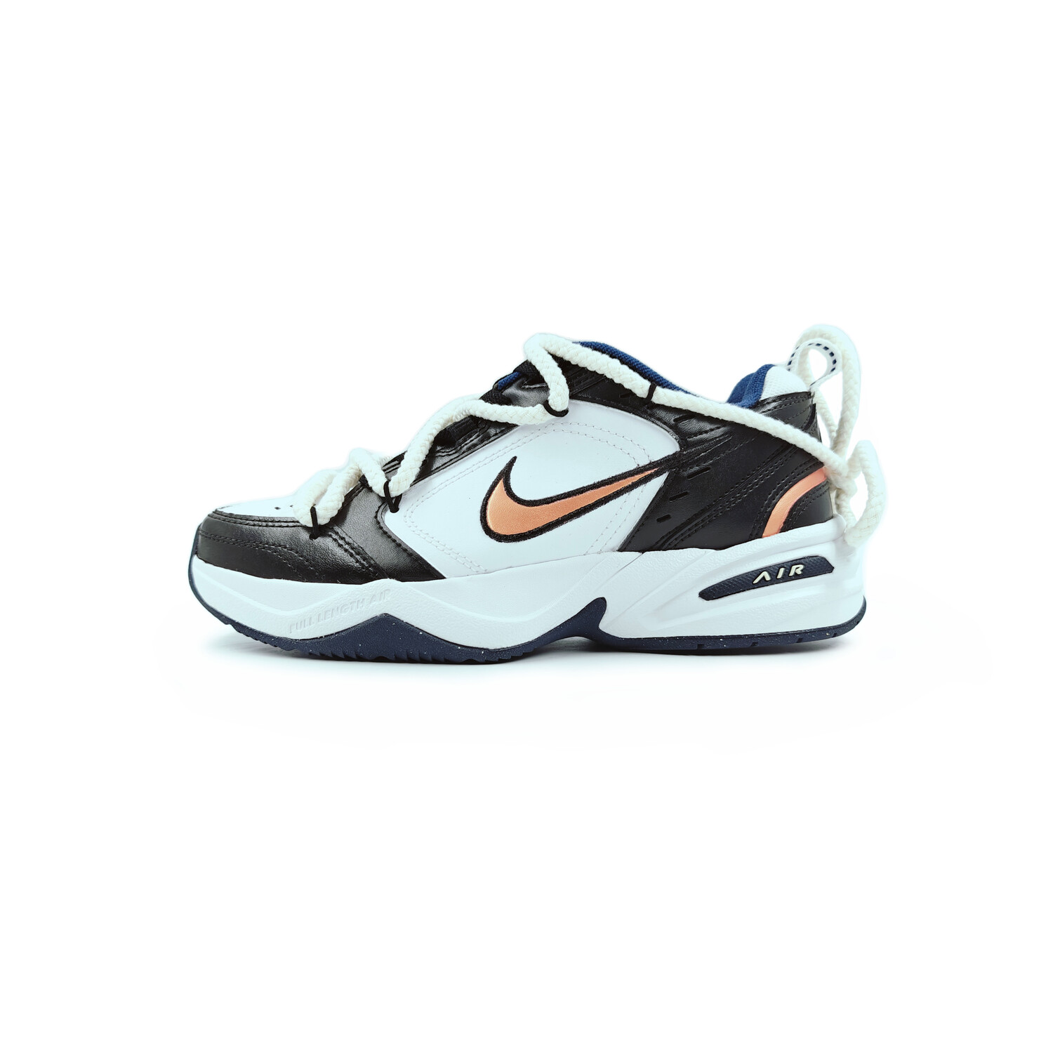 

Кроссовки Nike Air Monarch 4 Chunky Sneakers Unisex Low-top Black/white, черный