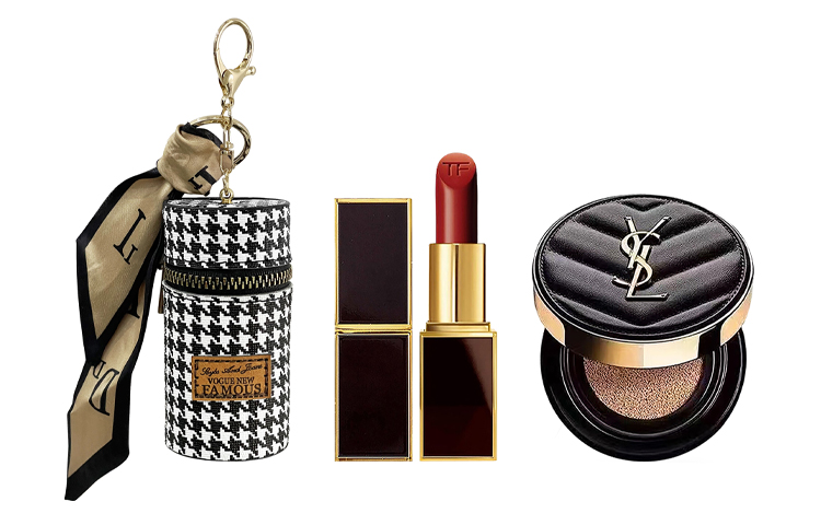 

TOM FORD Набор пробников помады TF с ароматом, черная упаковка, 16 оттенков, с косметичком Natural