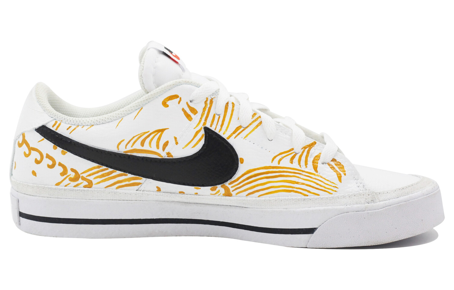 

Кроссовки Nike Court Legacy Skateboarding Shoes Men Low-top Yellow, цвет Orange