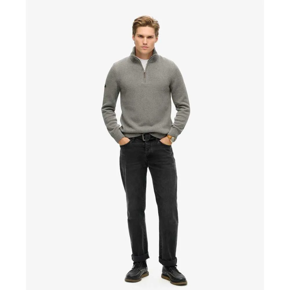 

Свитер Superdry Classics Henley, серый