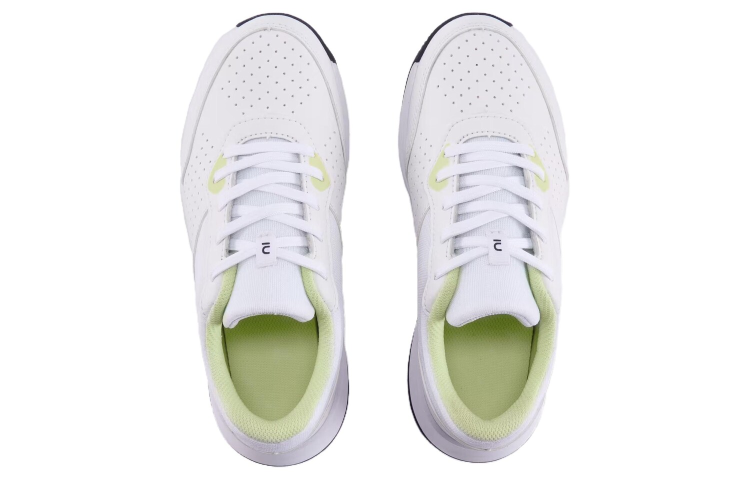 Кроссовки DECATHLON Tennis Shoes Unisex Low-top White/Yellow, белый/желтый — фото 4