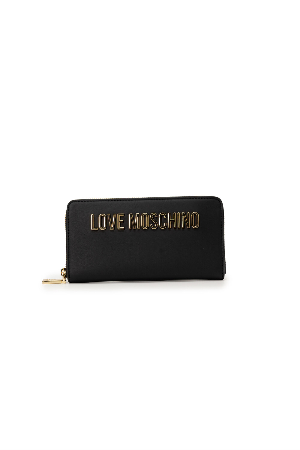 

Кошелек женский Love Moschino на молнии с логотипом, черный