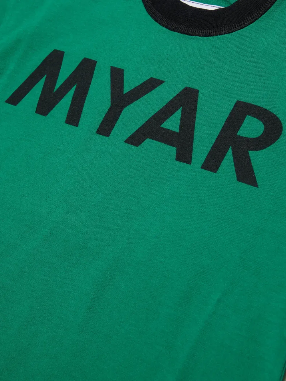 Футболка с круглым вырезом и логотипом Myar Kids, зеленый — фото 4