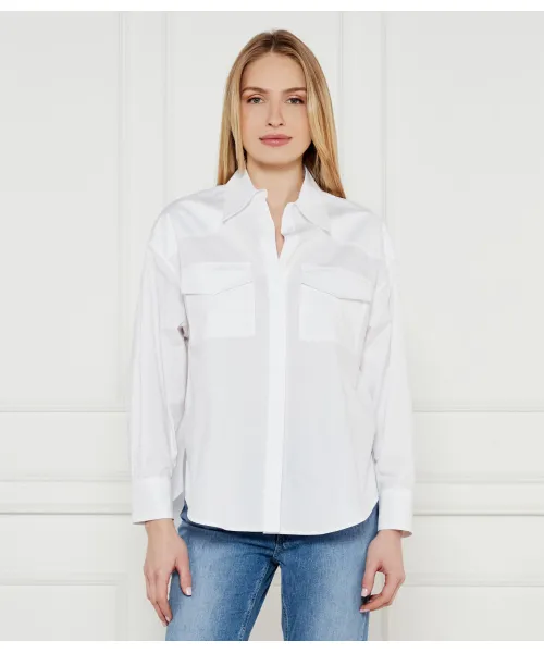 

Рубашка Relaxed fit Dondup - Made In Italy, белый