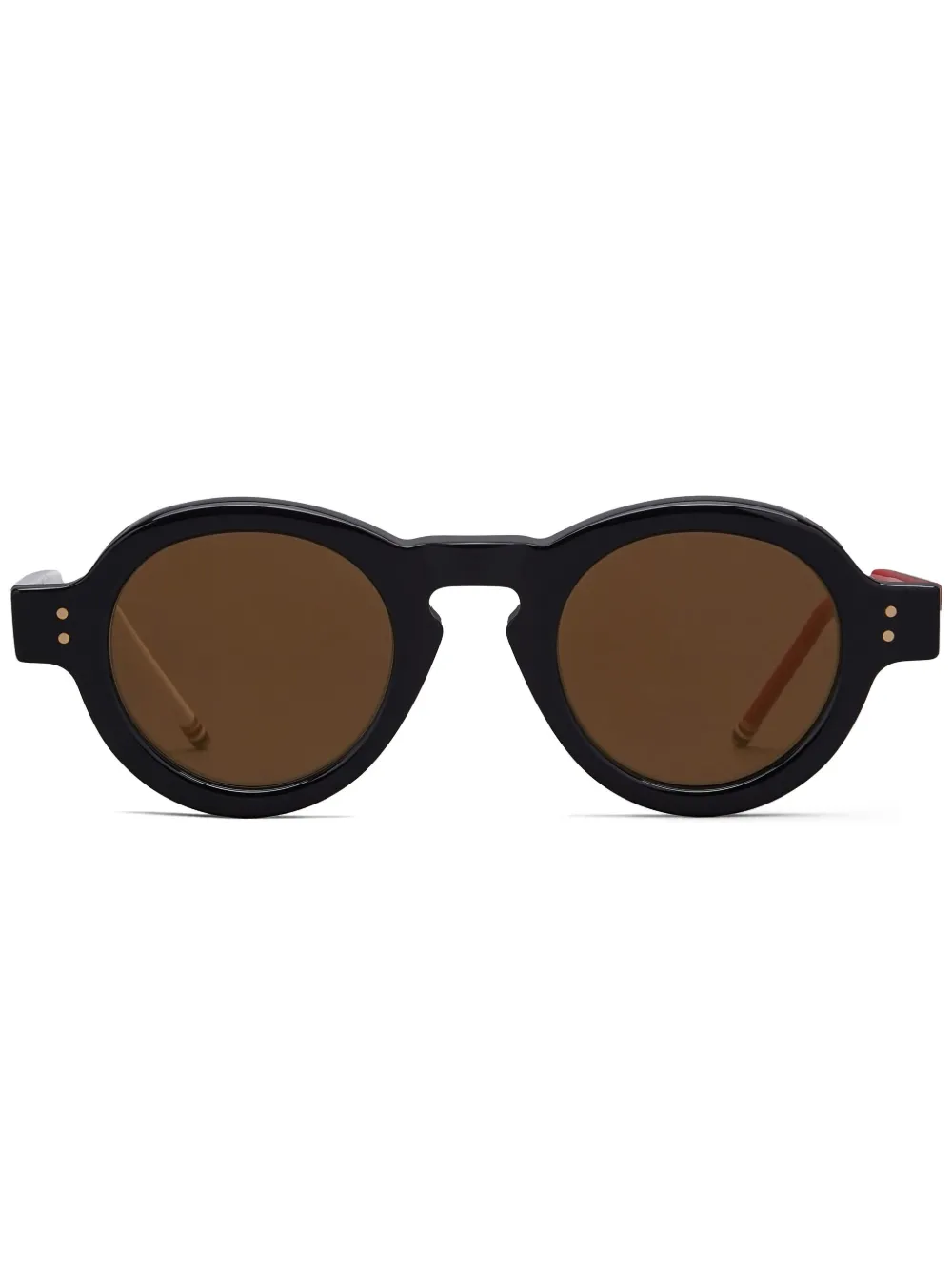 

Солнцезащитные очки в круглой оправе Thom Browne Eyewear, синий