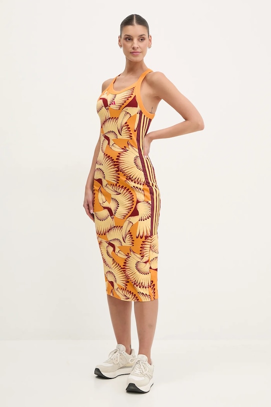 

Платье X Farm Rio Adidas, оранжевый