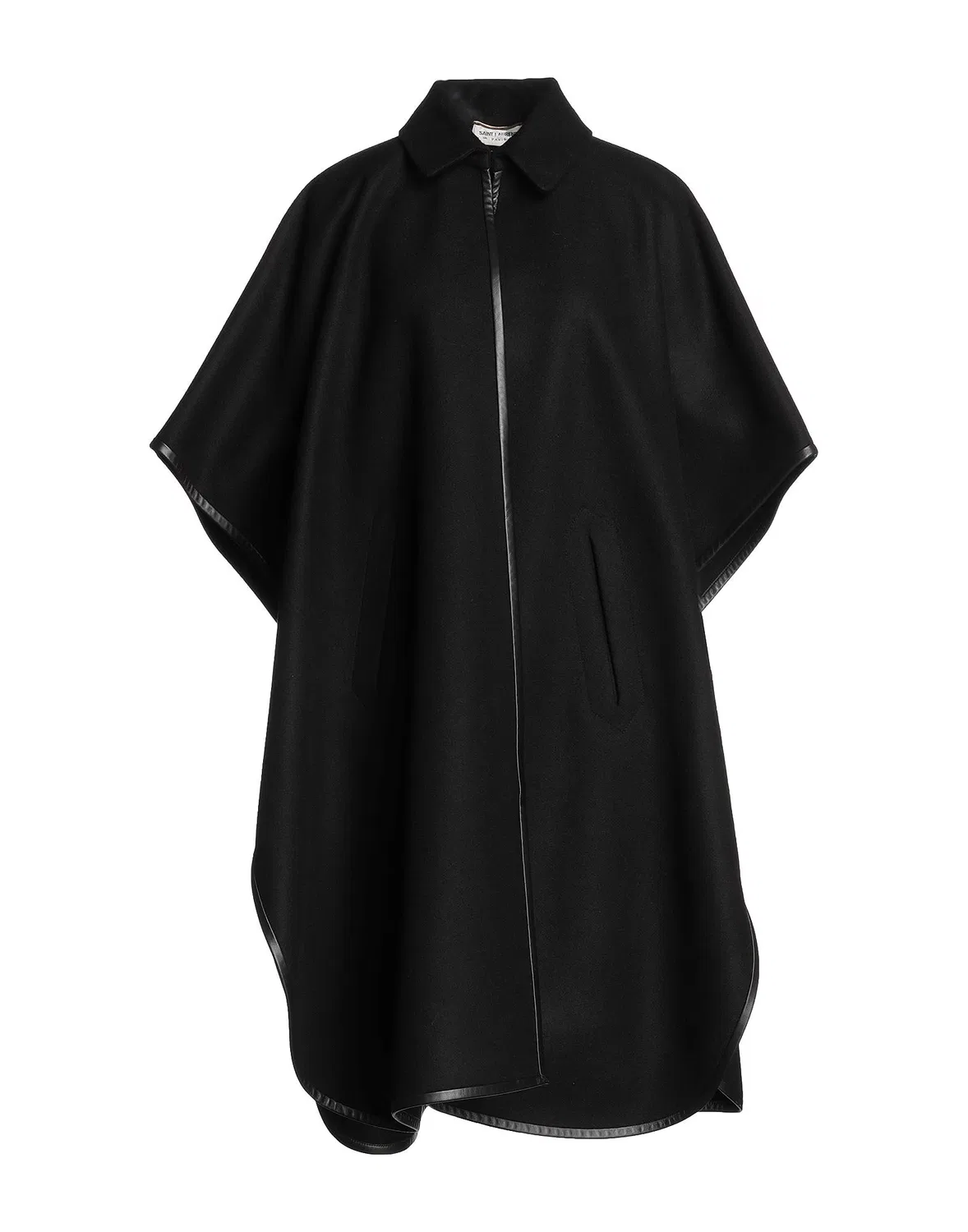 Пончо SAINT LAURENT черное