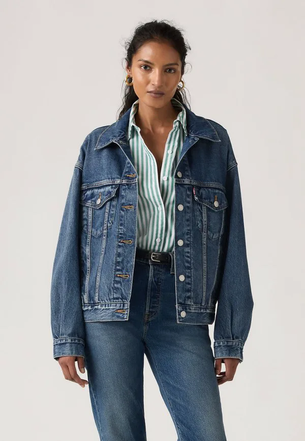 Джинсовая куртка дальнобойщика 90-х Levi'S, Blue Denim