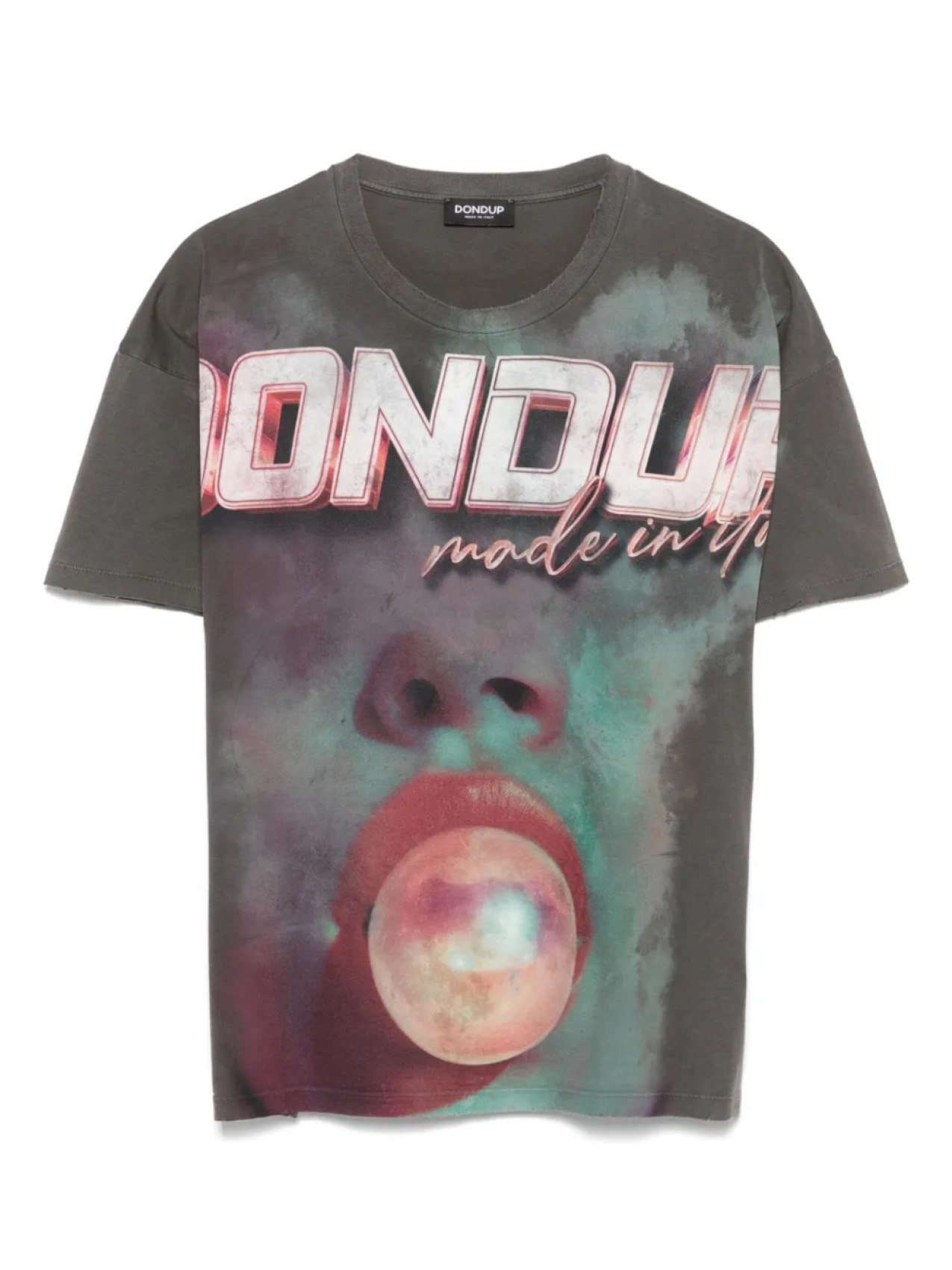

Футболка с логотипом DONDUP, серый