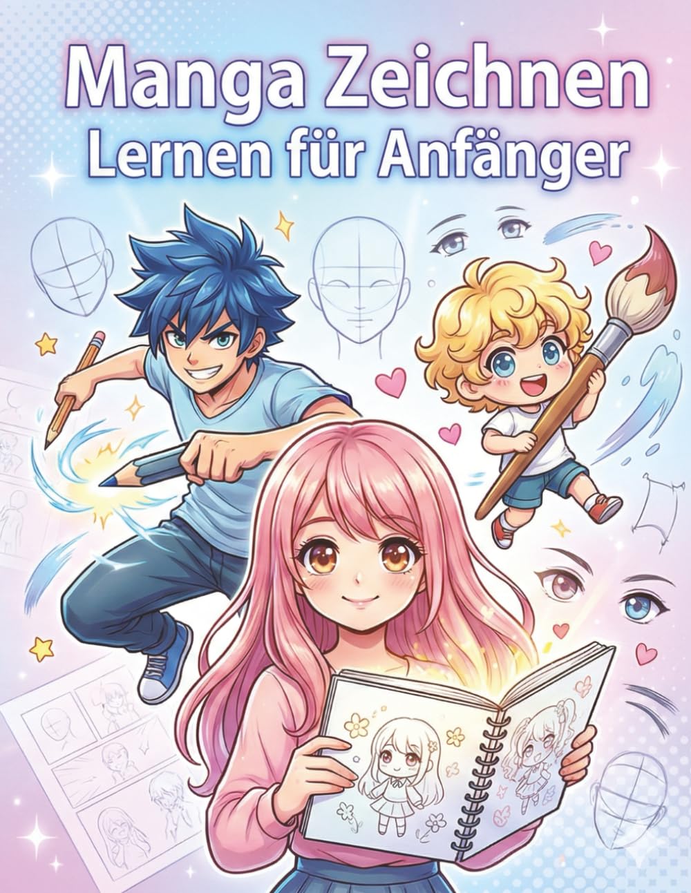 

Manga Zeichnen Lernen Für Anfänger: Perfektes Geschenk für Manga-Fans - kreative Übungen, Charakterdesigns und klare Zeichenmethoden (German Edition) (Independently published)
