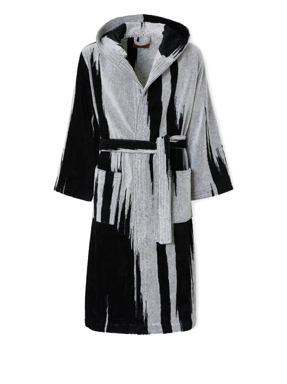 

Халат с капюшоном Missoni Home, черный