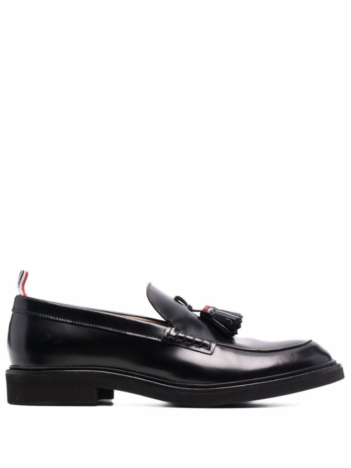 Thom Browne лоферы с кисточками, черный