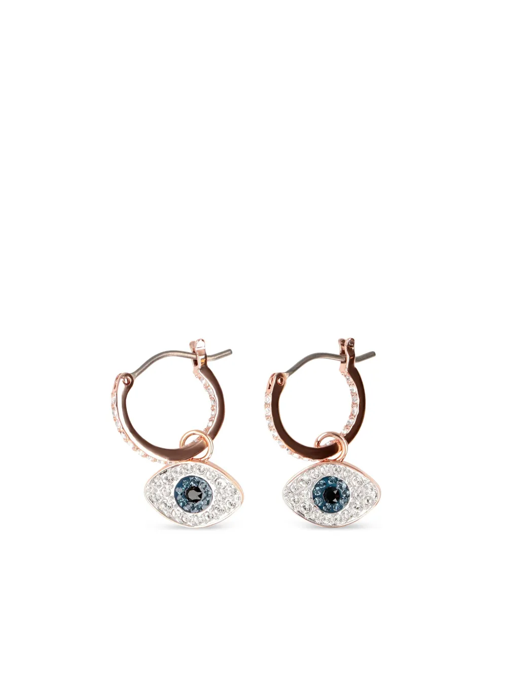

Серьги-кольца от сглаза Swarovski, розовый