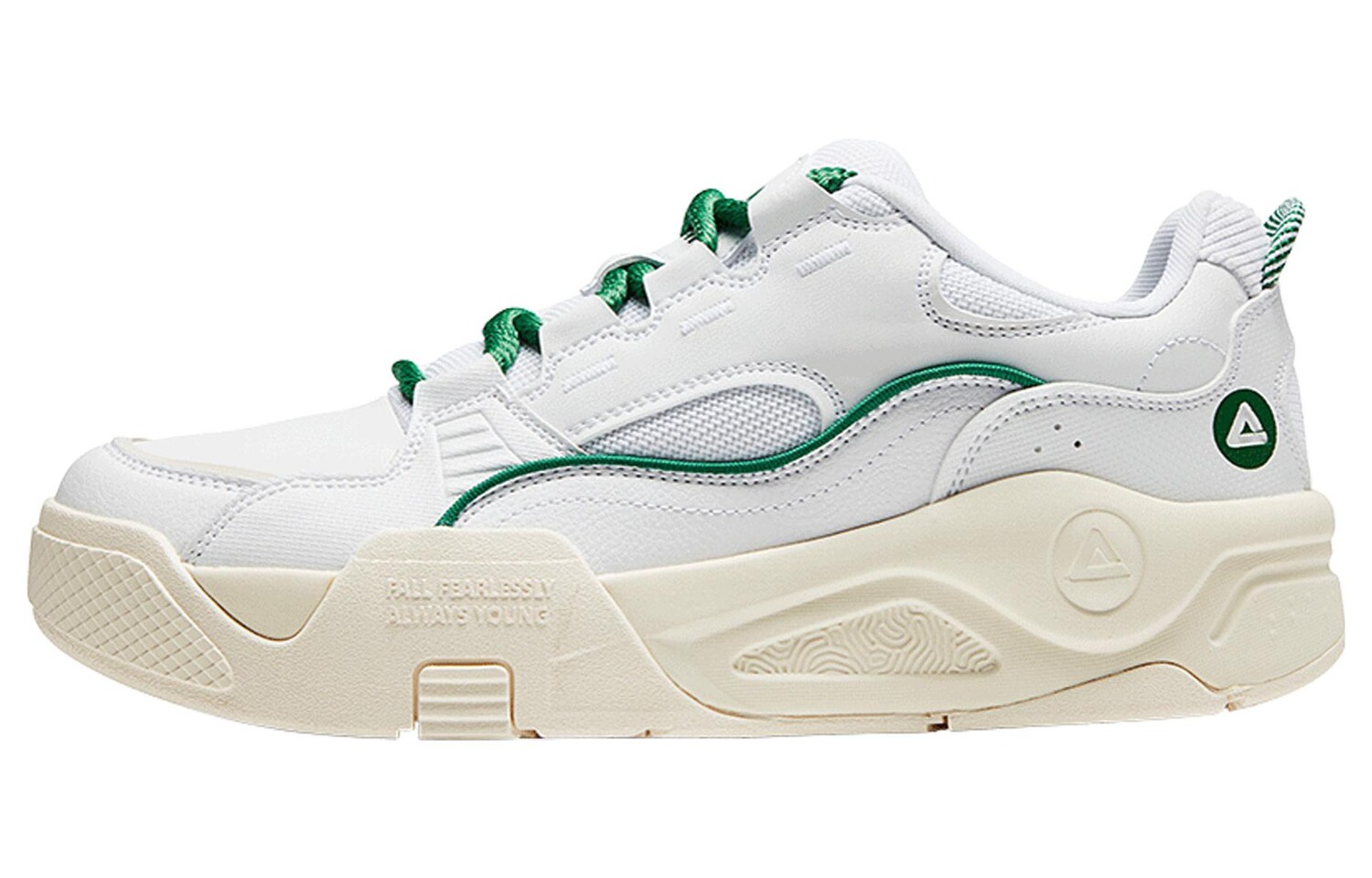 

Кроссовки PEAK State Pole Roaming Skateboarding Shoes Men Low-top White, белый