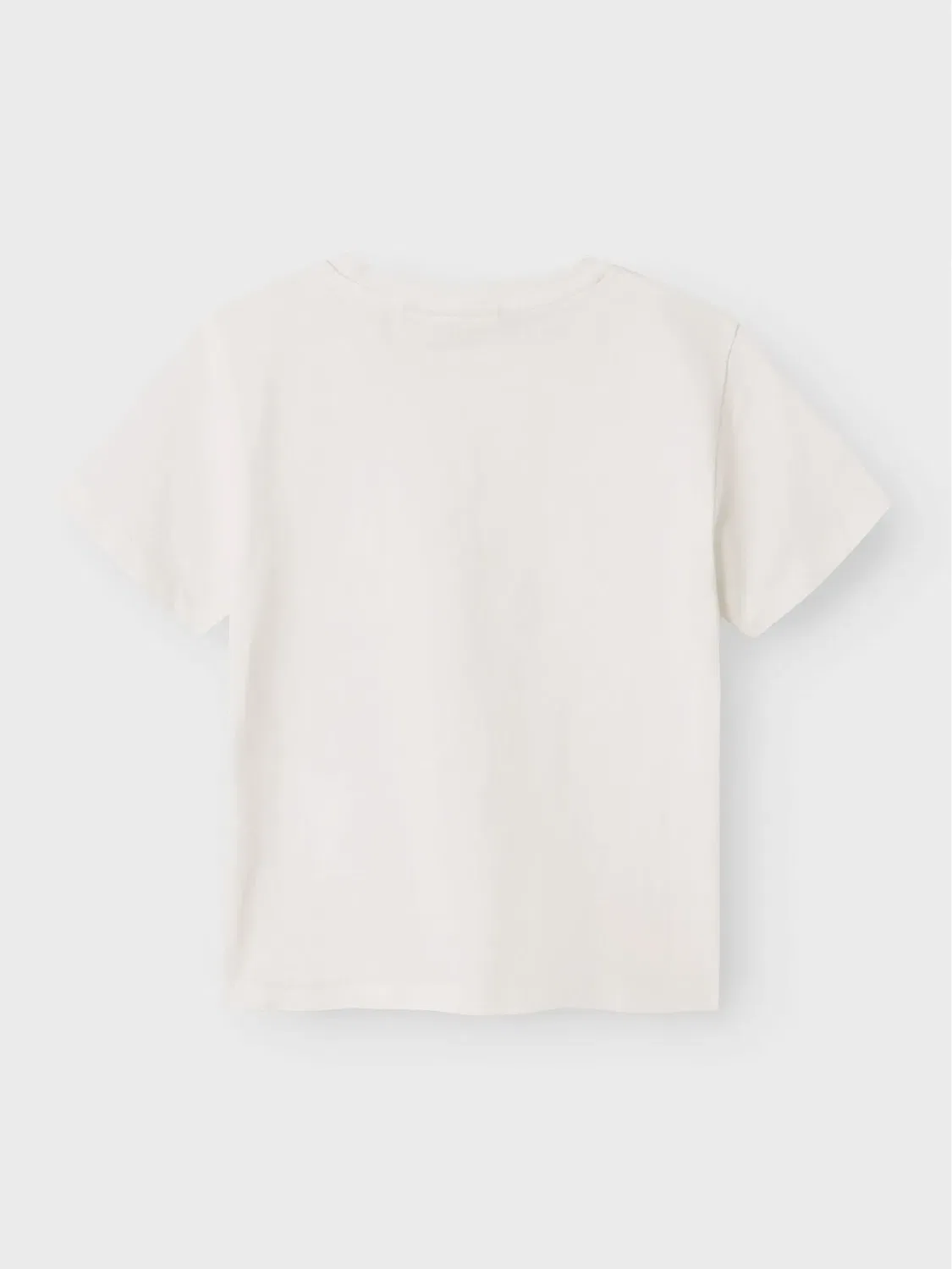 Футболка свободного кроя Name it, coconut milk — фото 2