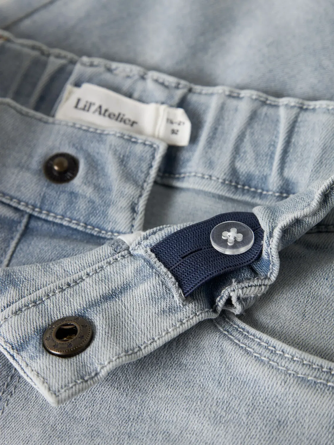 Шорты джинсовые Name it, light blue denim — фото 4