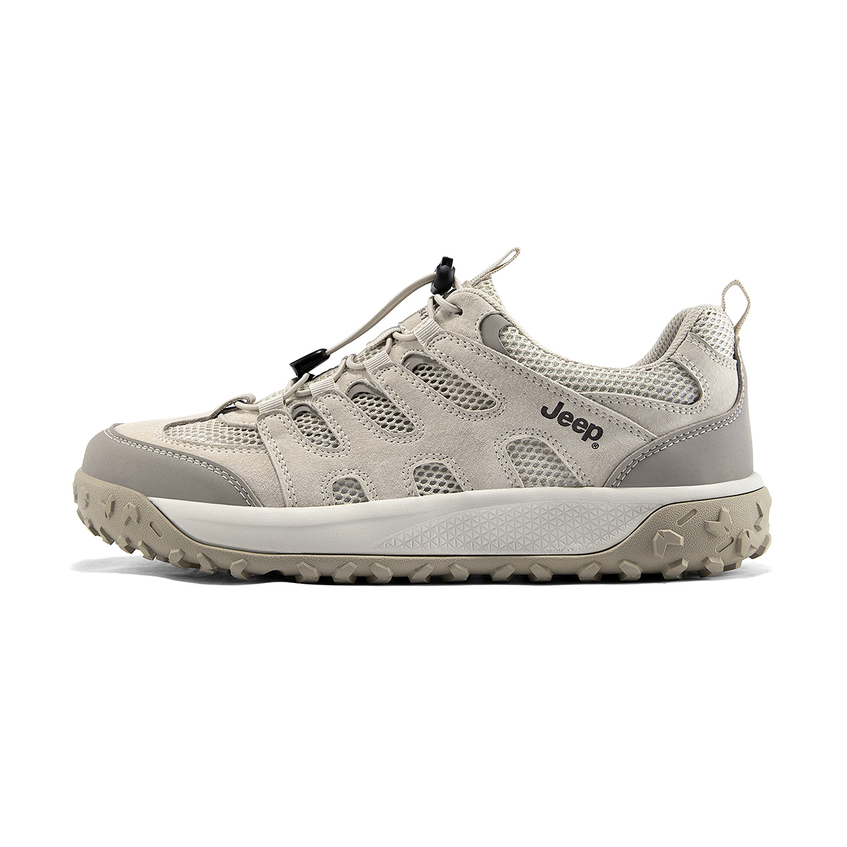 

Модная спортивная коллекция: низкие кеды для активного отдыха для мужчин Jeep, sand[summer mesh hole breathable]