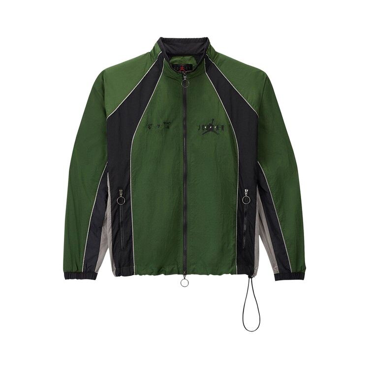 

Куртка Air Jordan x Off-White Track Jacket Forest Green/Phantom/Black, зеленый