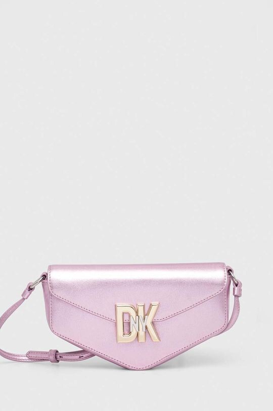 

Кожаная сумочка Дкны DKNY, розовый