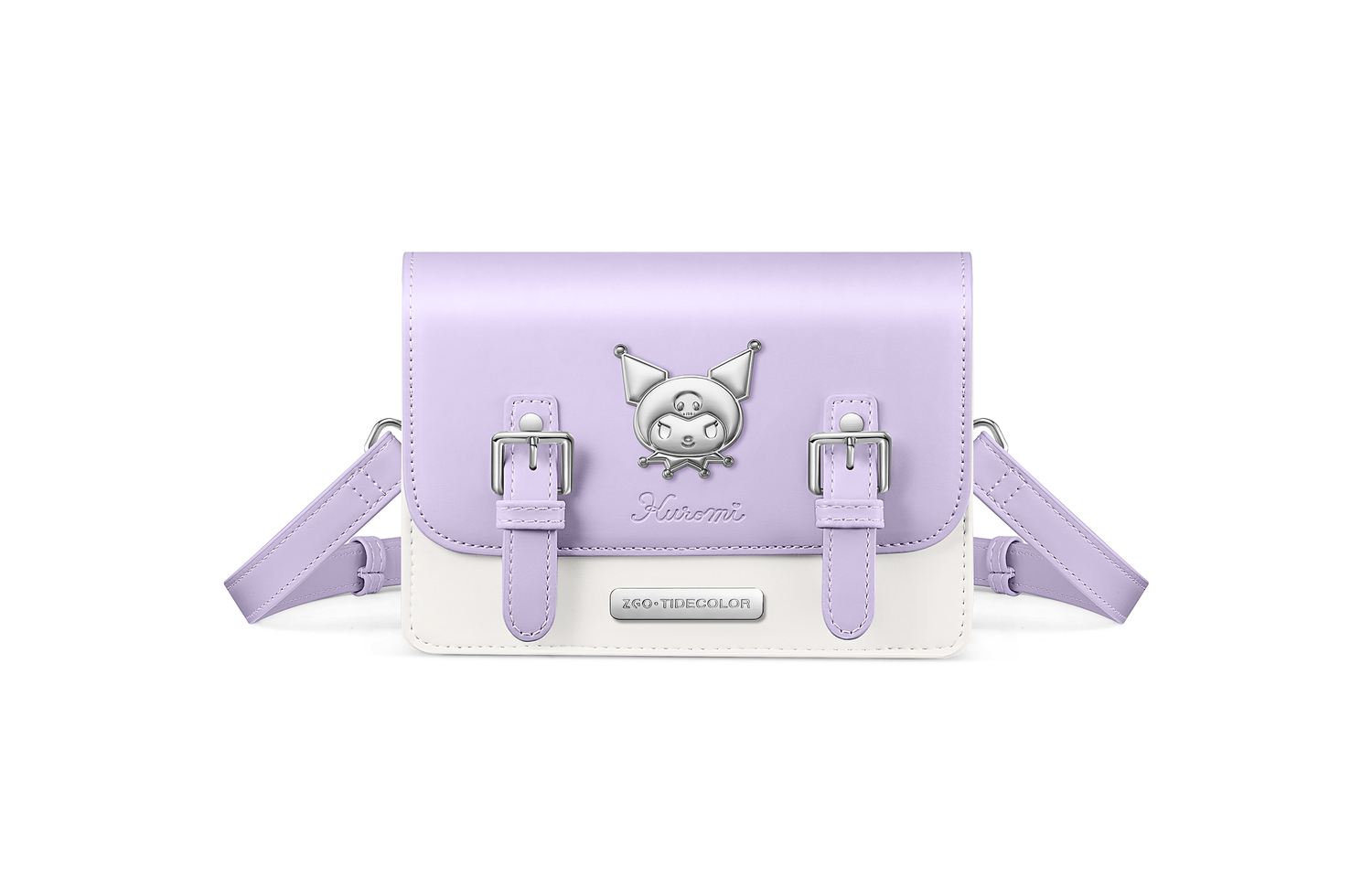 

Zgo Сумка через плечо Sanrio Kuromi, White Purple & Color