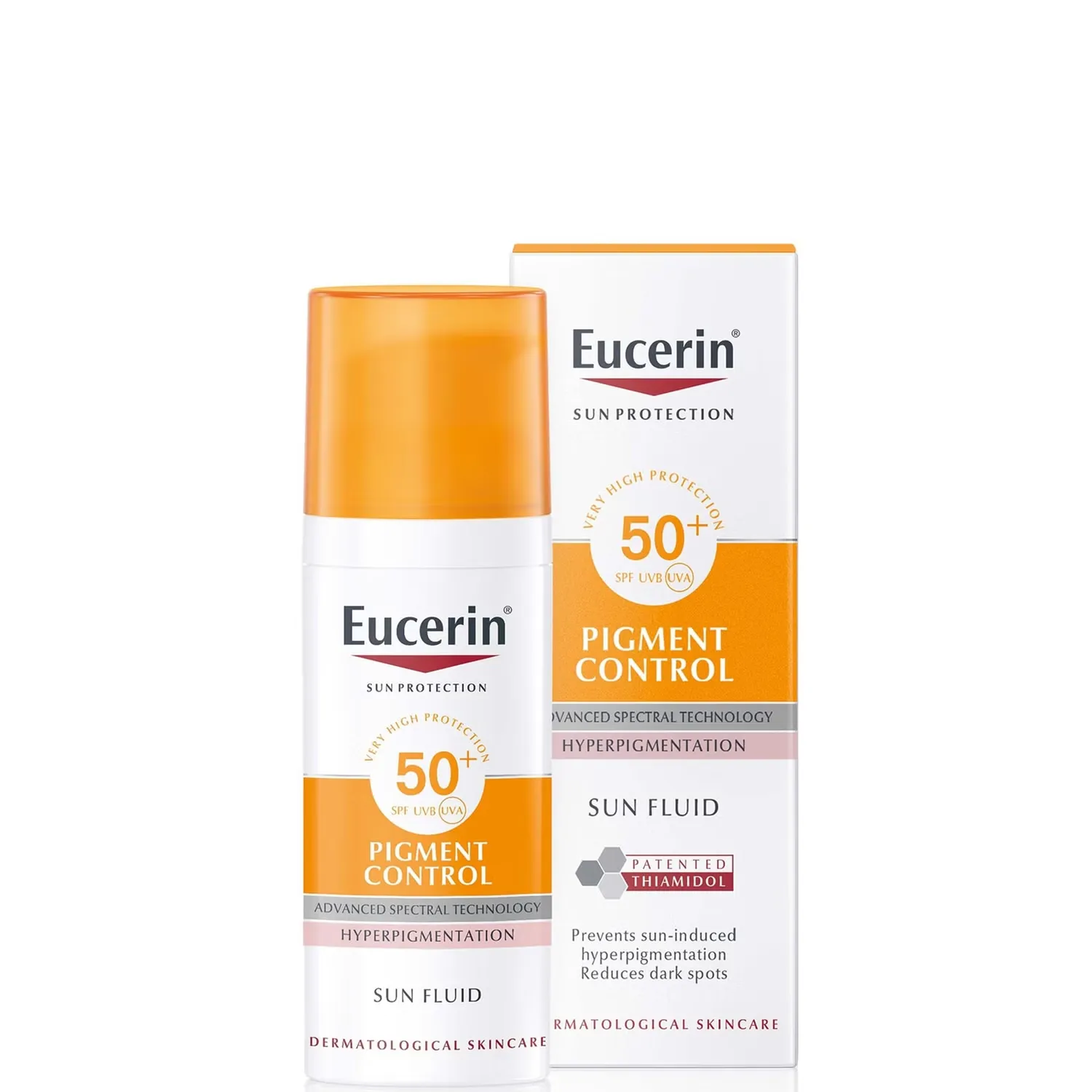 

Sun Средство для контроля пигментации лица SPF50+ 50 мл Eucerin