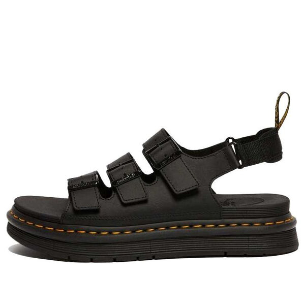

Сандалии soloman black sandals Dr. Martens, черный