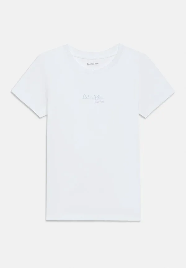 Фирменная базовая футболка Calvin Klein Jeans, Bright White