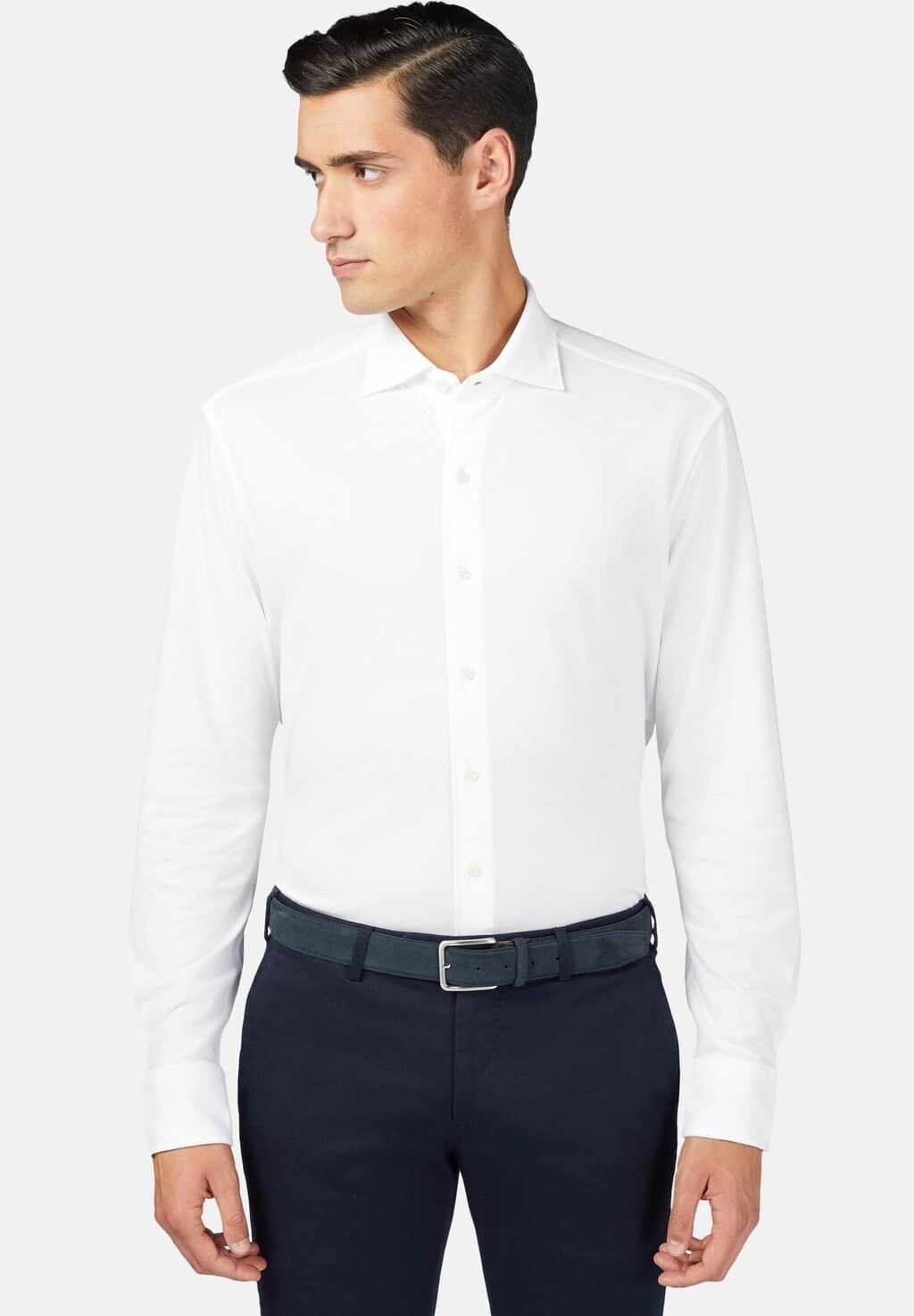 

Ремень деловой Boggi Milano, цвет navy blue